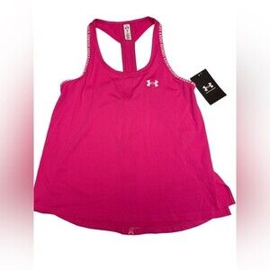 under armour Girls YMD 10-12  gym athletic sports gym Knockout Tank Top